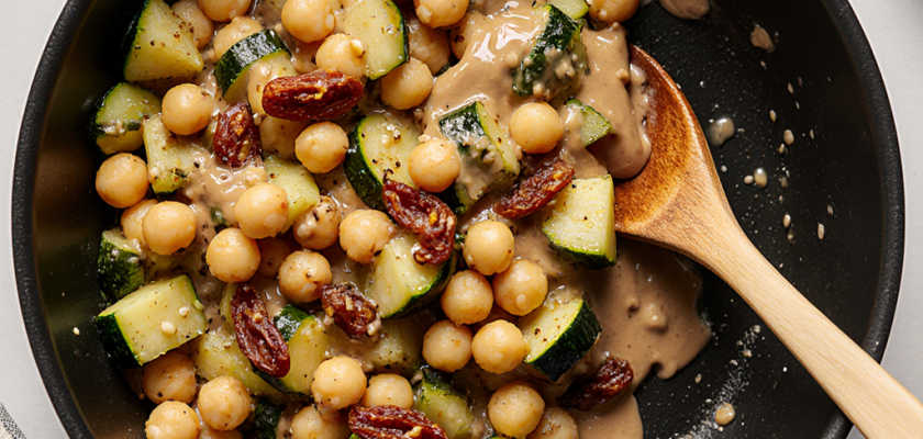 Four-Ingredient Mediterranean Chickpea Hash