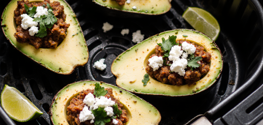 Four-Ingredient Mexican Chorizo-Stuffed Avocados