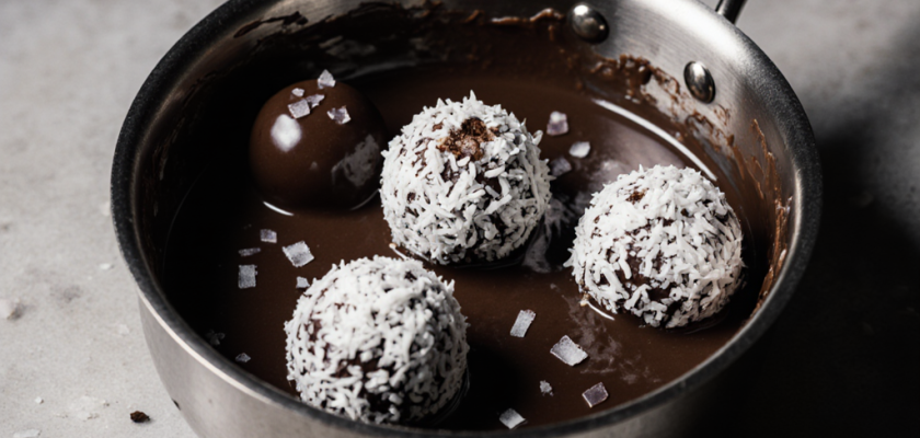 Four-Ingredient Smoked Coconut Brigadeiro