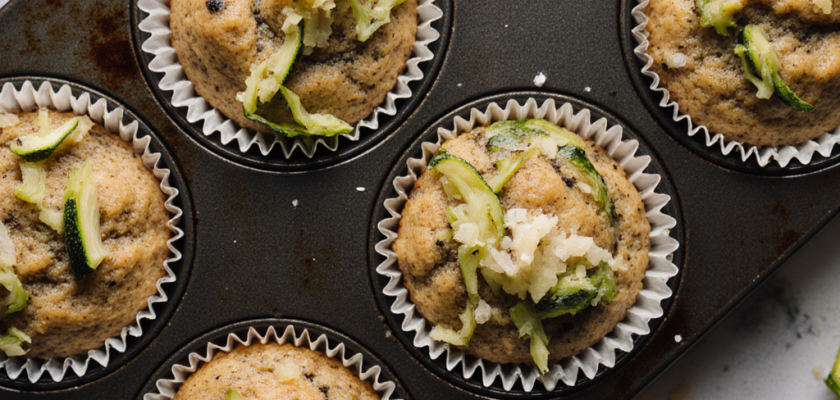 Four-Ingredient Tea-Infused Savory Muffins