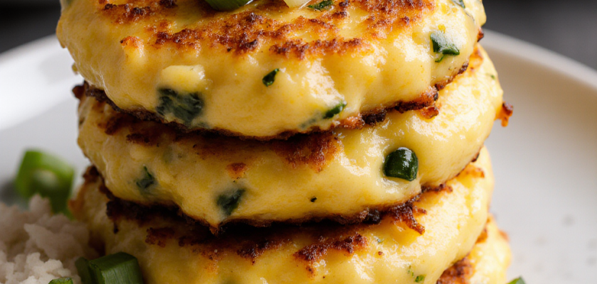 Four-Ingredient Thai Inspired Egg Fritters