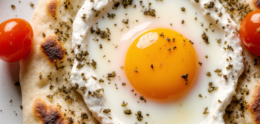 Four-Ingredient Turkish Egg Pide