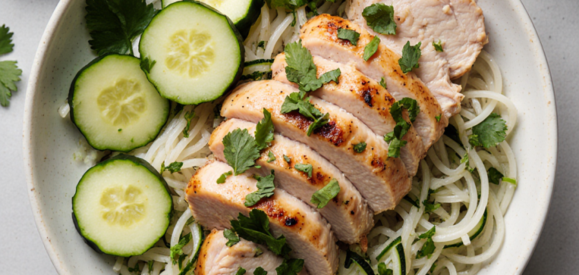 Four-Ingredient Vietnamese Poached Chicken Salad