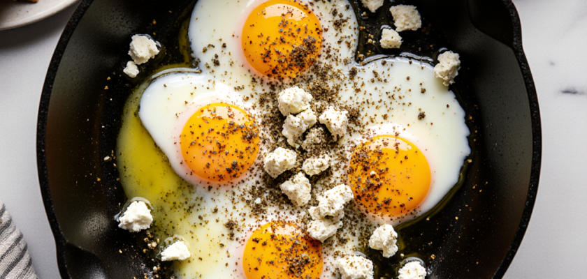 Four-Ingredient Za'atar Eggs