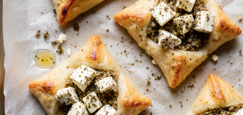 Four-Ingredient Za'atar Puff Pastry Bites