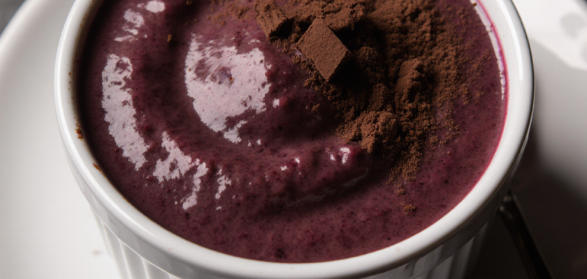 Four-Ingredient Açaí Chocolate Pudding