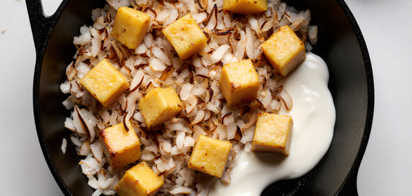 Four-Ingredient Caramelized Coconut Durian