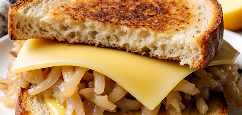 Four-Ingredient German-Style Grilled Cheese with Sauerkraut