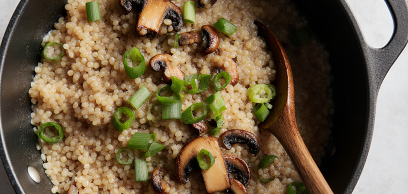 Four-Ingredient Japanese Braised Millet with Miso