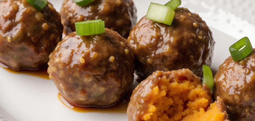 Four-Ingredient Japanese Pressure-Cooked Sweet Potato Balls
