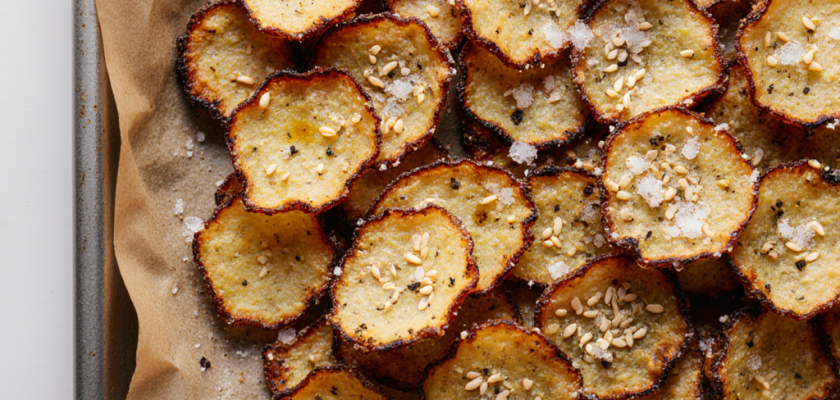 Four-Ingredient Lotus Root Chips