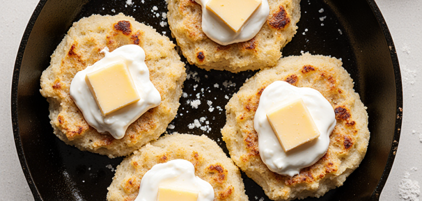 Four-Ingredient Savory Cheese Galettes