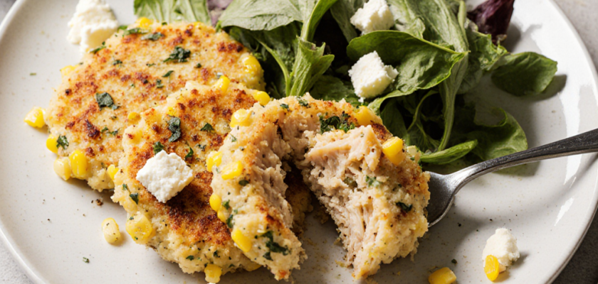 Four-Ingredient Savory Corn Fritters