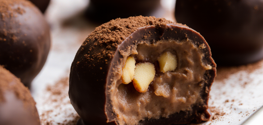 Four-Ingredient Smoked Date and Walnut Truffles