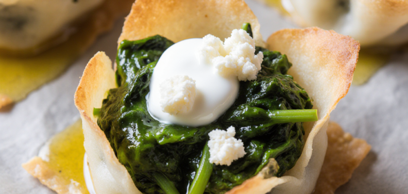 Four-Ingredient Spanakopita Breakfast Bites
