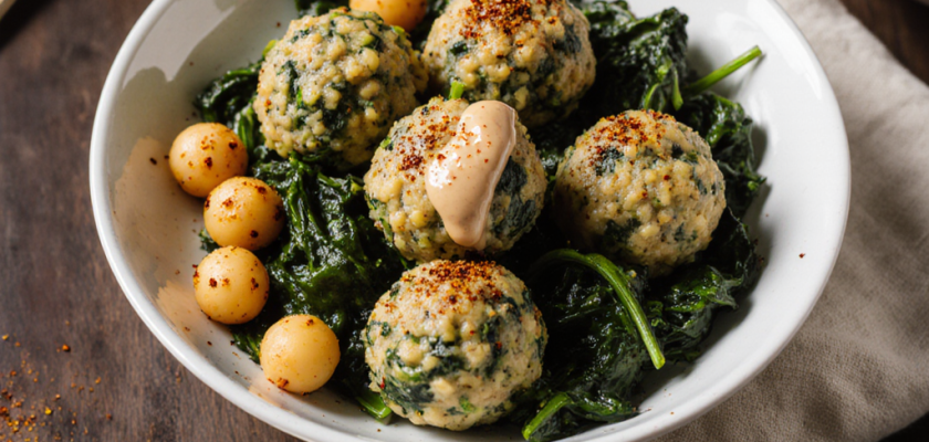 Four-Ingredient Spiced Chickpea Pops