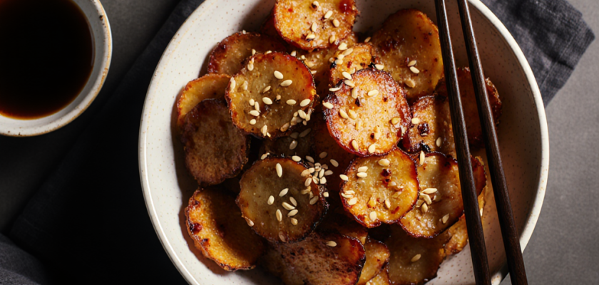Four-Ingredient Spicy Braised Lotus Chips