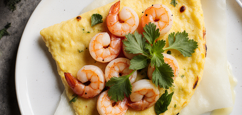 Four-Ingredient Thai Spring Roll Omelette