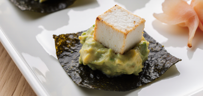 Four-Ingredient Tofu Sushi Bites