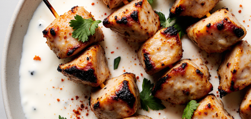Four-Ingredient Turkish Spiced Chicken Skewers