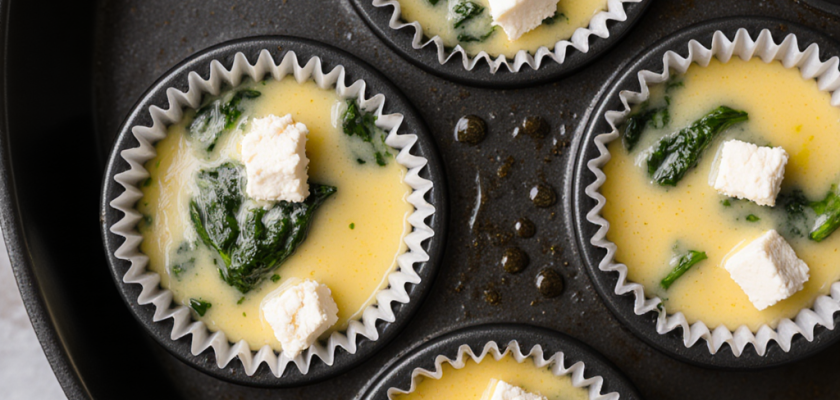 Four-Ingredient Turkish Steamed Egg Muffins