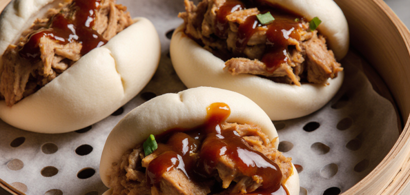 Four-Ingredient Bao Buns with Five-Spice Chicken