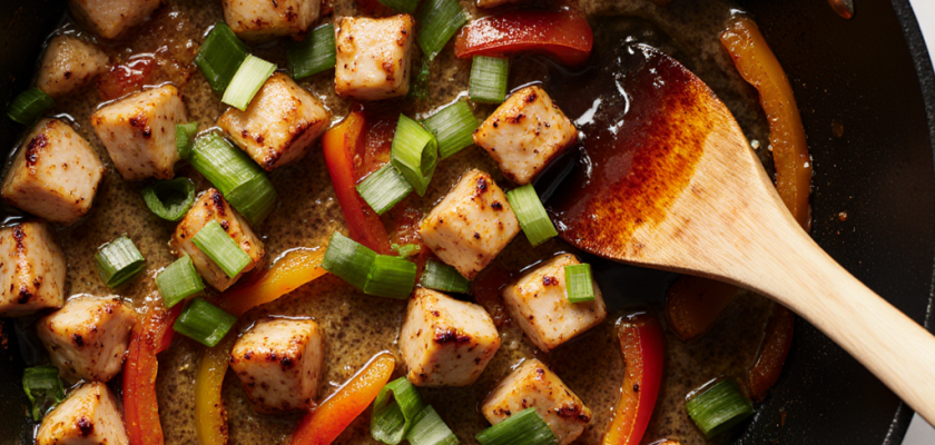 Four-Ingredient Brazilian Chicken Stir-Fry