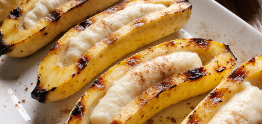 Four-Ingredient Brazilian Grilled Banana and Cheese