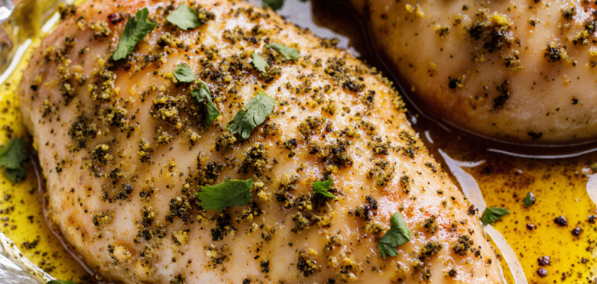Four-Ingredient Broiled Za'atar Chicken