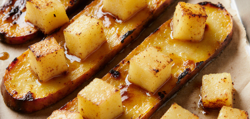 Four-Ingredient Caribbean Broiled Plantains