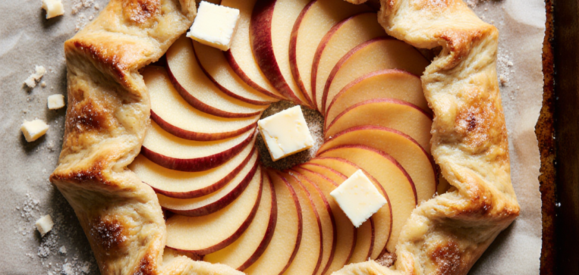 Four-Ingredient French Apple Galette