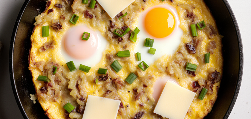 Four-Ingredient German Sauerkraut Frittata