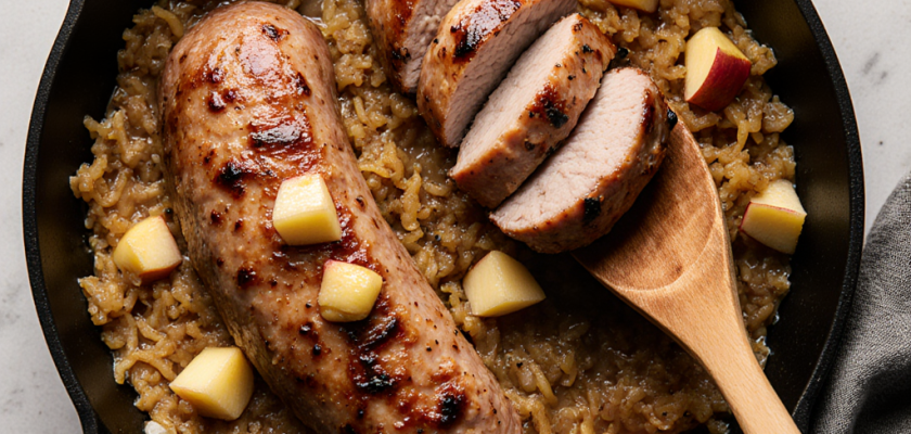 Four-Ingredient German-Style Pork Sauté