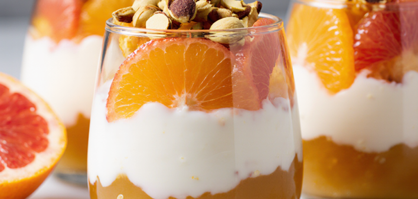 Four-Ingredient Greek Honey Citrus Delight