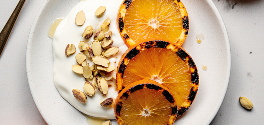 Four-Ingredient Grilled Moroccan Orange Delight
