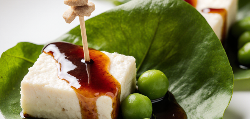 Four-Ingredient Grilled Shiso Pea Pockets