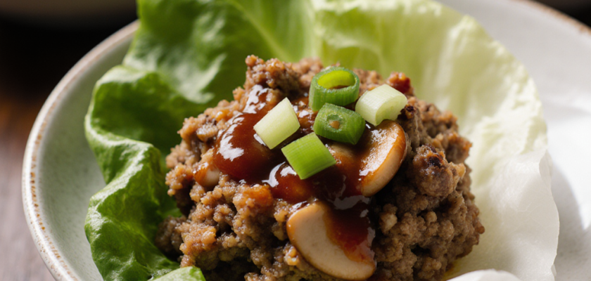 Four-Ingredient Korean Steamed Mushroom Bites