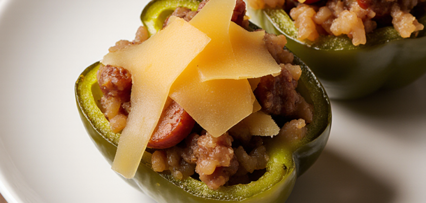 Four-Ingredient Kraut-Stuffed Mini Peppers