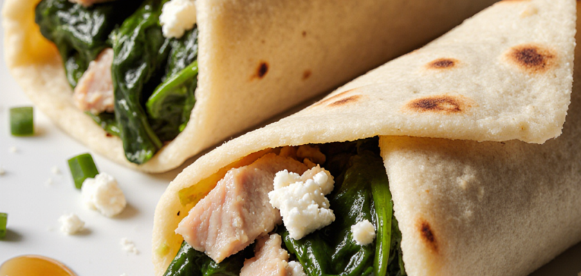 Four-Ingredient Moroccan Breakfast Roll-Ups