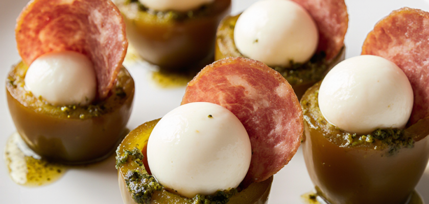 Four-Ingredient Pickled Pepper Bites