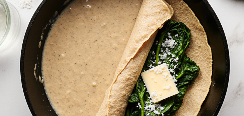 Four-Ingredient Savory French Crepes