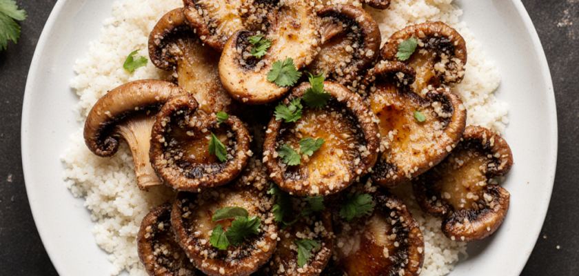 Four-Ingredient Shiitake Crisps