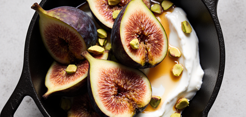 Four-Ingredient Smoked Fig Delight