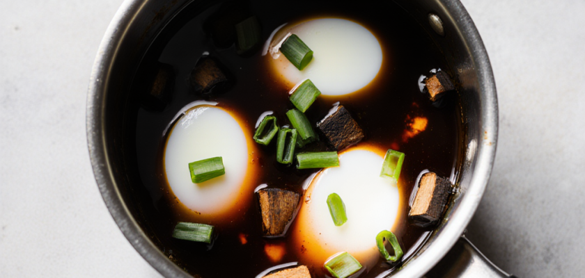 Four-Ingredient Smoked Soy Sauce Eggs