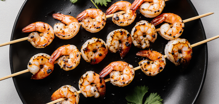 Four-Ingredient Smoked Vietnamese Shrimp Skewers
