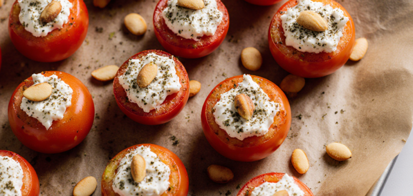 Four-Ingredient Spiced Labneh Bites