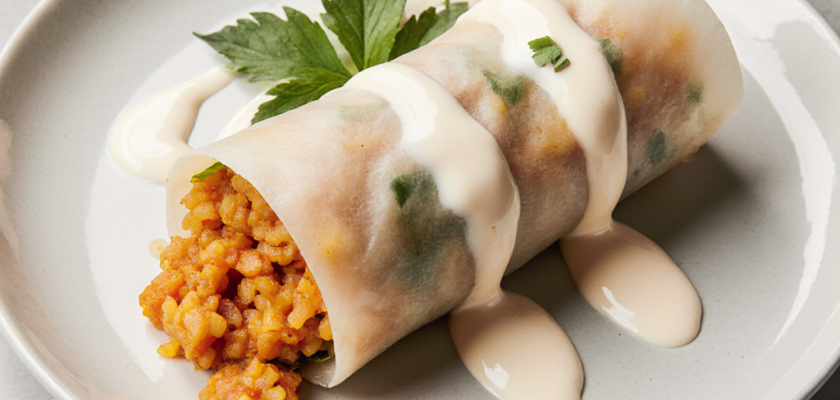 Four-Ingredient Thai Coconut Curry Roll-Ups