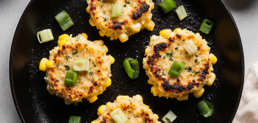 Four-Ingredient Thai Grilled Corn Fritters