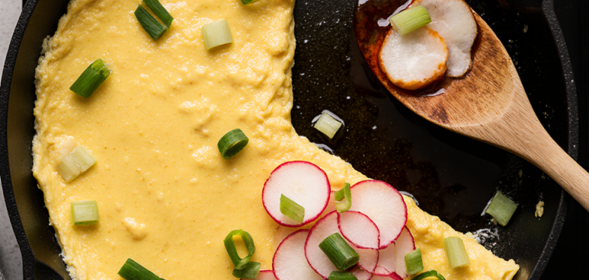 Four-Ingredient Thai Pickled Vegetable Omelette