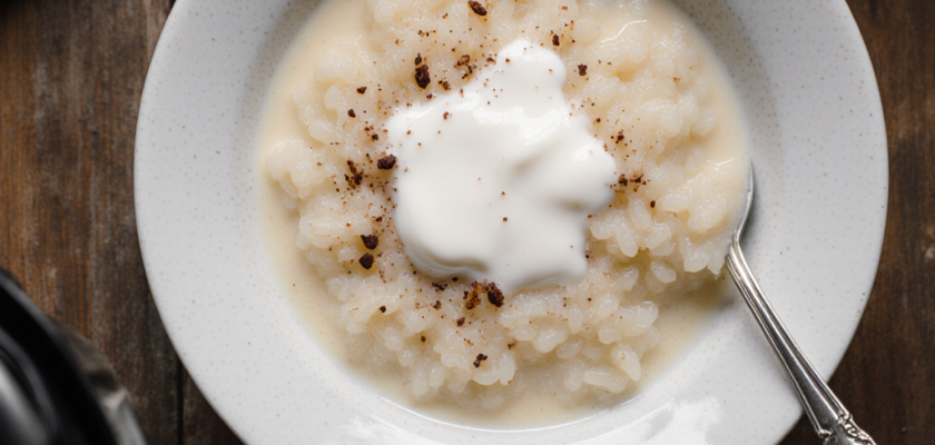 Four-Ingredient Turkish Rice Pudding